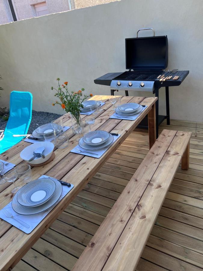 Charmante maison Climatisée avec piscine au Calme à Carcasona Exterior foto