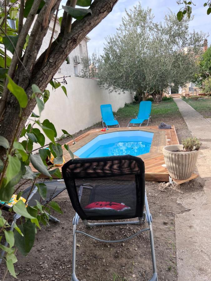 Charmante maison Climatisée avec piscine au Calme à Carcasona Exterior foto